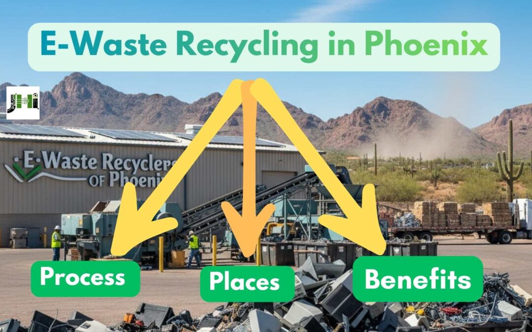 E-Waste Recycling in Phoenix, AZ Process Places & Benefits
